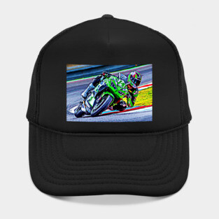 Full Speed On Two Wheels Hat