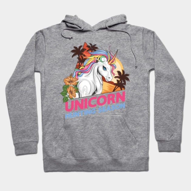 Unicorn Hunting Season Hoodie by Cosmo Gazoo