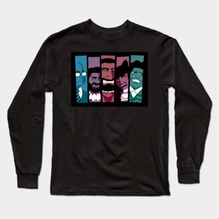 What We Do in the Shadows colourblocks Long Sleeve T-Shirt