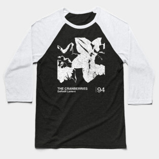 The Cranberries / Minimalist Graphic Design Fan Art Baseball T-Shirt