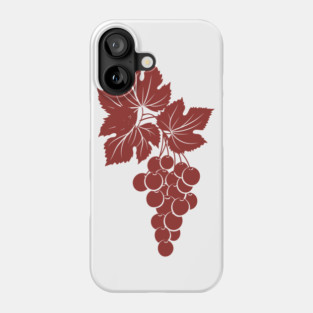 Wine Grapes Phone Case