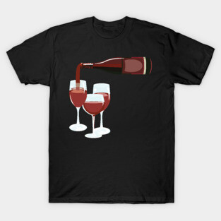 Pouring Wine T-Shirt