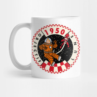 Tintin | Objectif Lune 1950 Mug