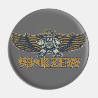 KZEW 98 Dallas 1973 Pin