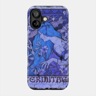 Art Nouveau - L'Ermitage Paul Berthon Alphonse Mucha Phone Case