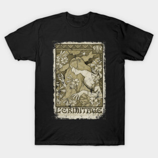 Art Nouveau - L'Ermitage Paul Berthon Alphonse Mucha T-Shirt