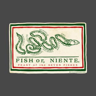 Fish or, Niente. Flag T-Shirt