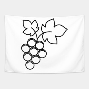 Wine Grapes Tapestry