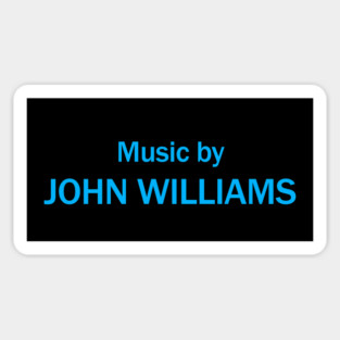 Music by John Williams Sticker