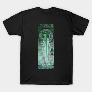 Art Nouveau - La Trappistine Alphonse Mucha Vintage T-Shirt