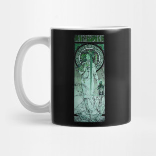 Art Nouveau - La Trappistine Alphonse Mucha Vintage Mug