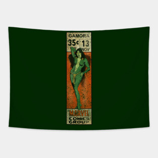 Galaxy corner box Tapestry