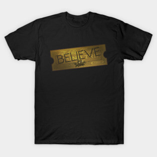 The Polar Express Believe Ticket T-Shirt