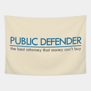 Public Defender Tapestry