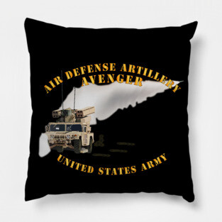 Army - Avenger Air Defense - Firing Missile Pillow