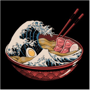 Great Ramen Wave Posters and Art