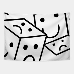 Mood dice Tapestry