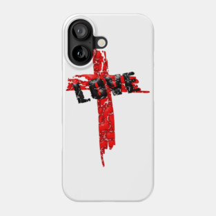 Abstract Cross - Love Phone Case