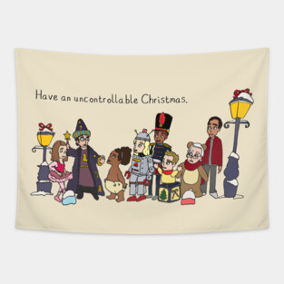 Community - Uncontrollable Christmas Tapestry