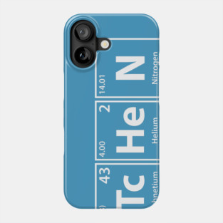 Kitchen (K-I-Tc-He-N) Periodic Elements Spelling Phone Case