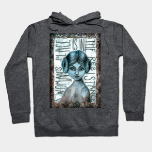 A woman's place is in the resistance Hoodie