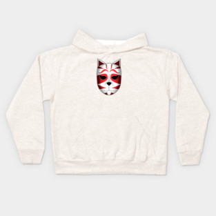 CAT MASK Kids Hoodie