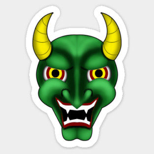 DEMAON MASK Sticker