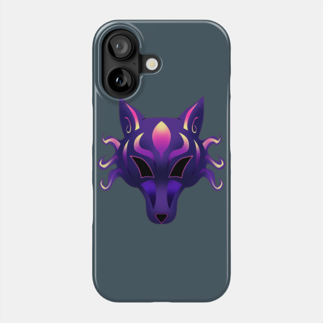WOLF MASK Phone Case by droidmonkey