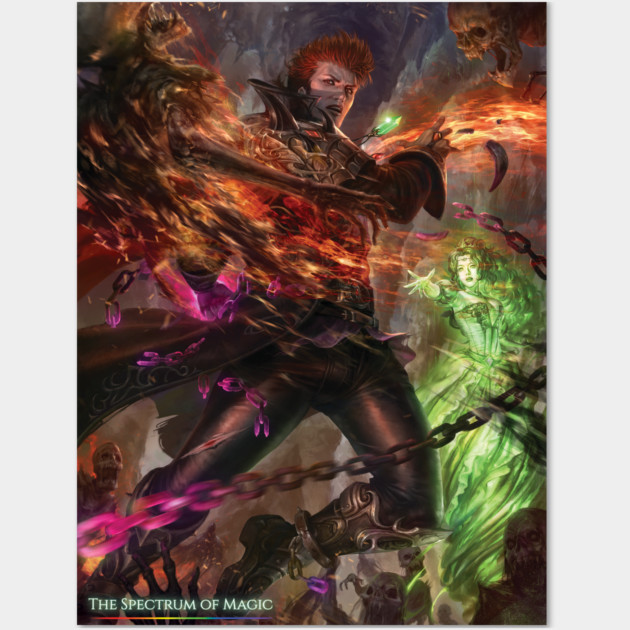 The Spectrum of Magic - Fragments of the Mind Wall Art by The Spectrum of Magic