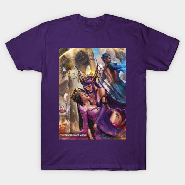 The Spectrum of Magic - Fragments of the Heart T-Shirt by The Spectrum of Magic