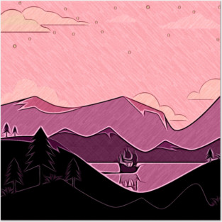 Landscape Posters and Art