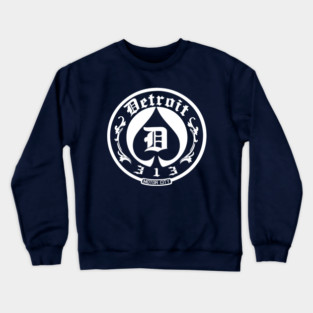 Detroit 313 Motor City Crewneck Sweatshirt