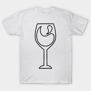 Wine Glass T-Shirt