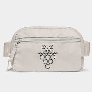 Snowy Grapes Bag