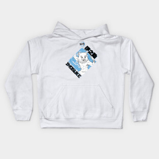 DEMON SLAYER: INOSUKE BLUE (GRUNGE STYLE) Kids Hoodie
