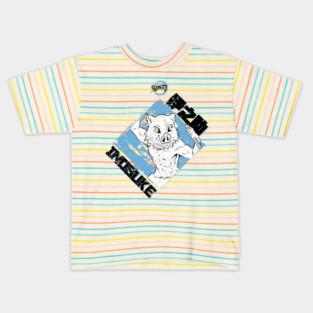 DEMON SLAYER: INOSUKE BLUE (GRUNGE STYLE) Kids T-Shirt