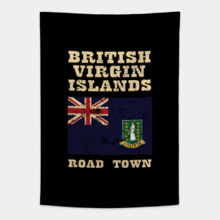 Flag of British Virgin Islands Tapestry