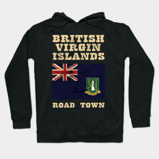 Flag of British Virgin Islands Hoodie