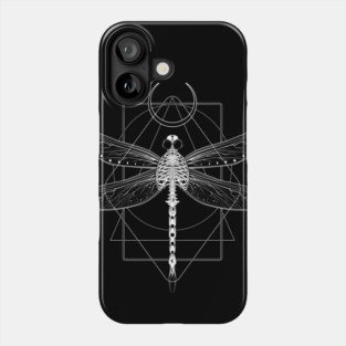 Magical cosmic dragonfly Phone Case
