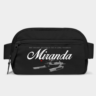 a girl named Miranda Bag