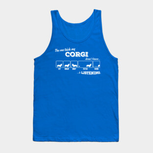 Corgi Tank Top