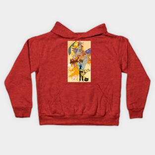Crest of Courage Kids Hoodie