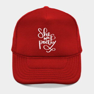 She Was Poetry: Writer and Poet Hat