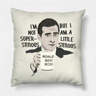 Michael Scott - The Office Art Quote Pillow