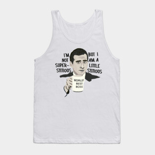 Michael Scott - The Office Art Quote Tank Top