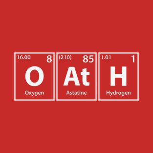 Oath (O-At-H) Periodic Elements Spelling T-Shirt