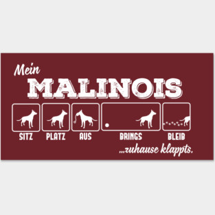 Malinois Posters and Art