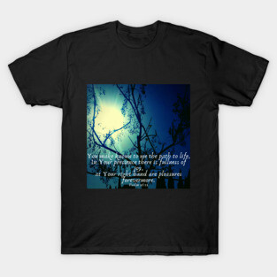 Psalm Bible Verse T-Shirt