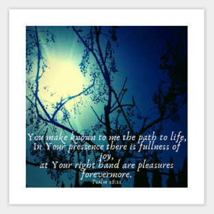 Psalm Bible Verse Sticker