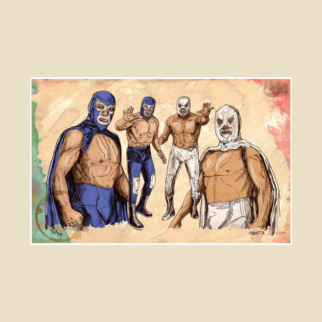 Lucha Legends by Tryptic Press